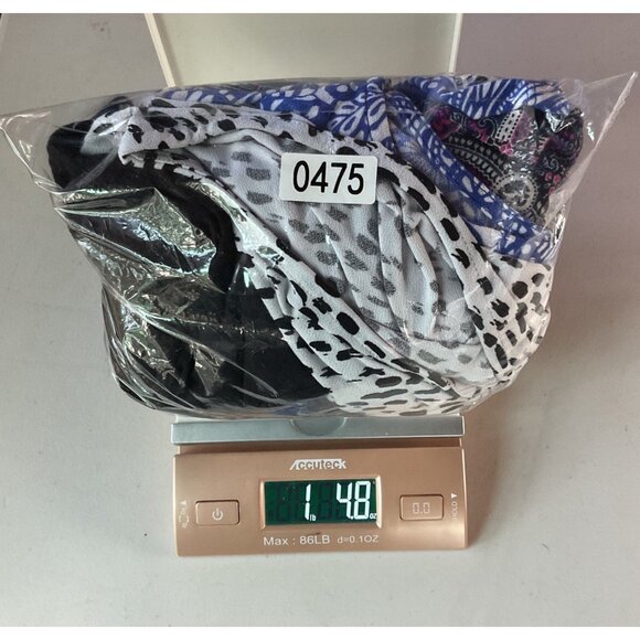 Ann Taylor & Talbots Womens Medium Sleeveless Tops 4 pc Bundle Multicolored Cott - Picture 8 of 8